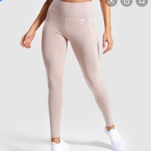 Brand new taupe gymshark leggings